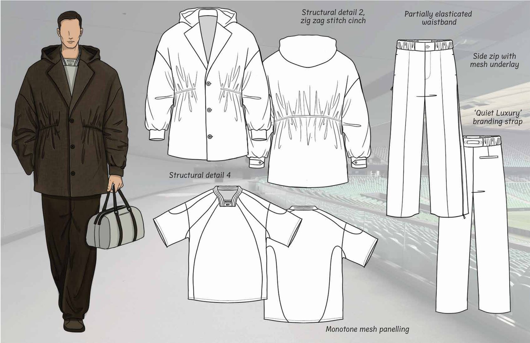 Matchday Atelier look sheet one