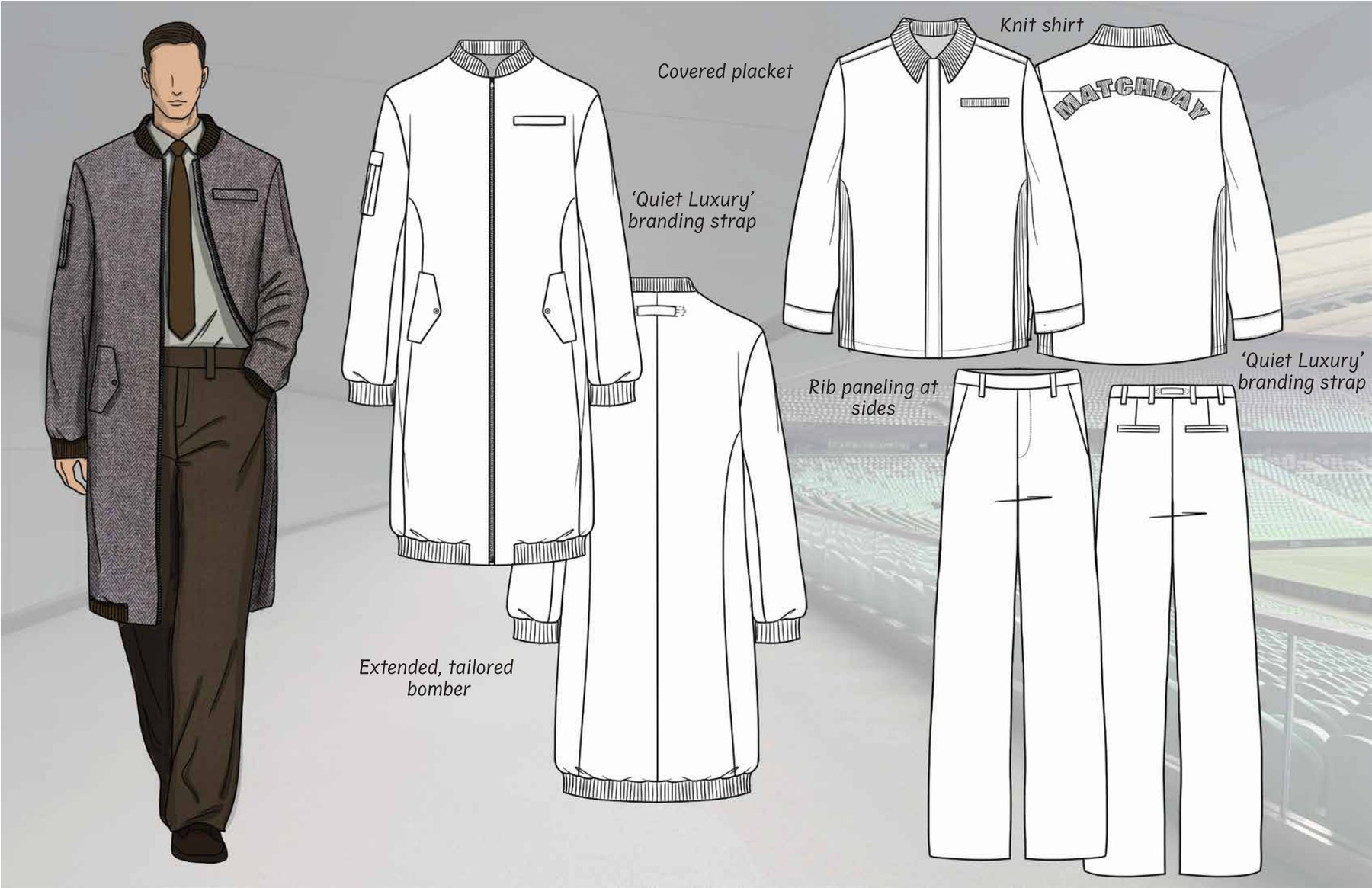 Matchday Atelier look sheet two